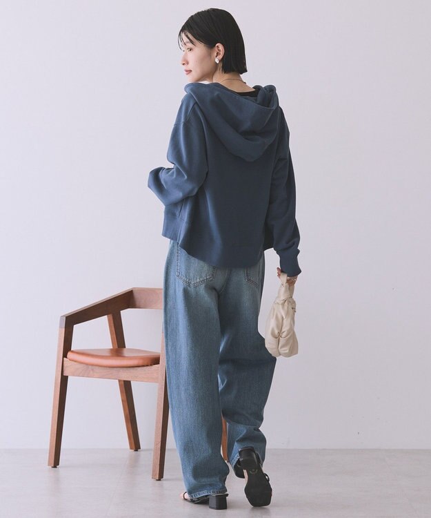 AMERICAN HOLIC スウェットZIPパーカー Dark Gray