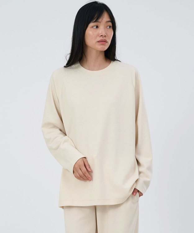 HAAG レゾナバイオ リラックスロングスリーブシャツ オーガニック