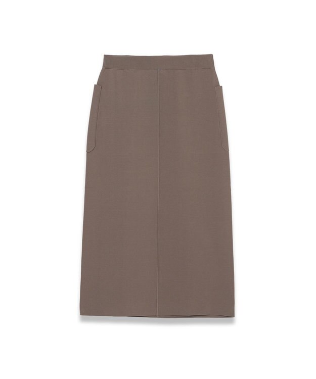 JOSEPH ミラノニットストレッチ　スカート Mushroom