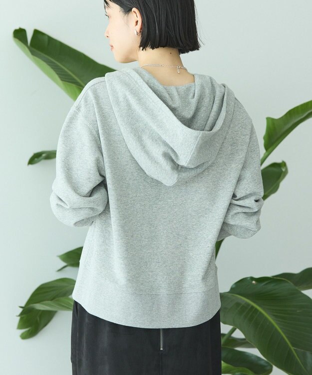 AMERICAN HOLIC スウェットZIPパーカー Gray Mixture