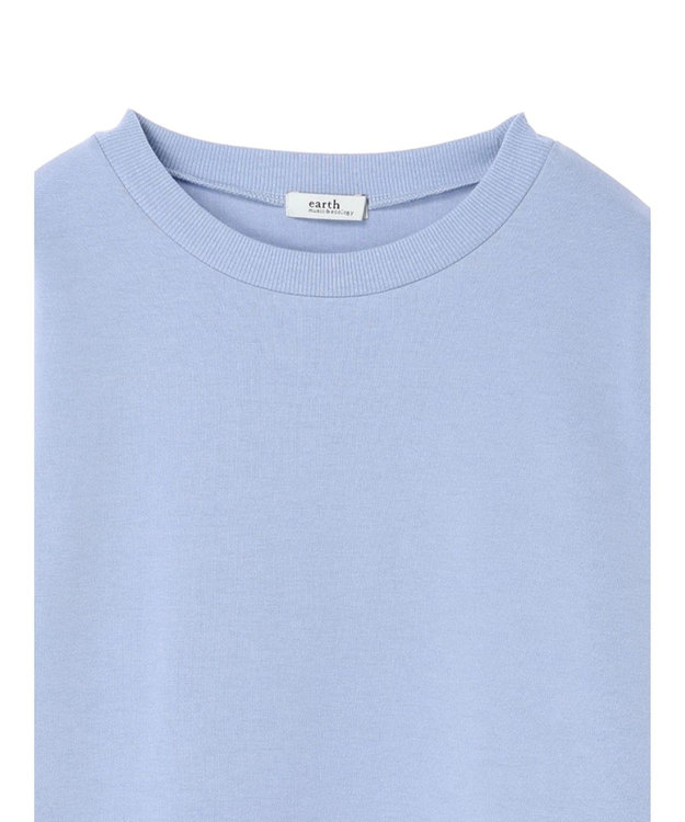 earth music&ecology サイドボタンダンボールプルオーバー Sax