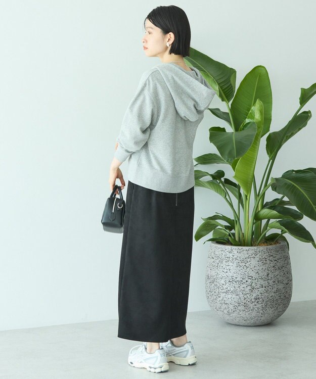 AMERICAN HOLIC スウェットZIPパーカー Gray Mixture