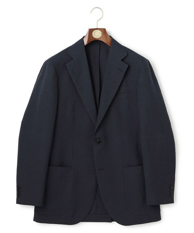 J.PRESS MEN 【WEB・一部店舗限定】サマーフィールド カットジャケット ネイビー系