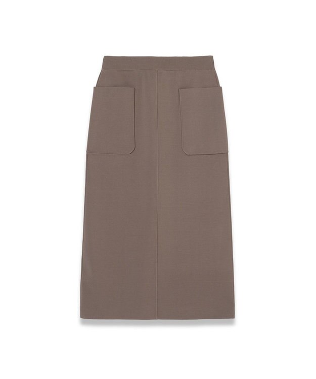 JOSEPH ミラノニットストレッチ　スカート Mushroom