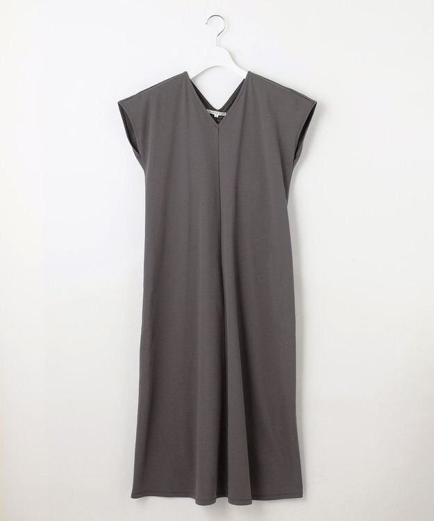23区 L 【SLOW/一部店舗限定】コンパクトインレー ワンピース スレート