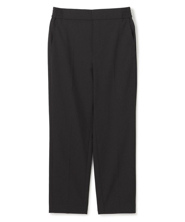 UNFILO マイビューティ テーパードパンツ ブラック