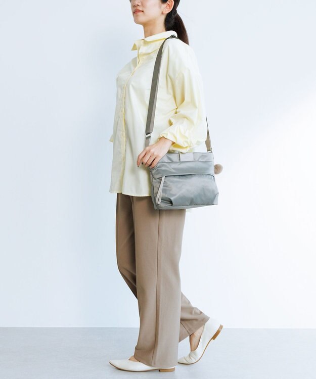 ACE BAGS & LUGGAGE Kanana project PJ16-2nd ショルダーバッグ  横型 軽量 20141 カナナ プロジェクト グレージュ