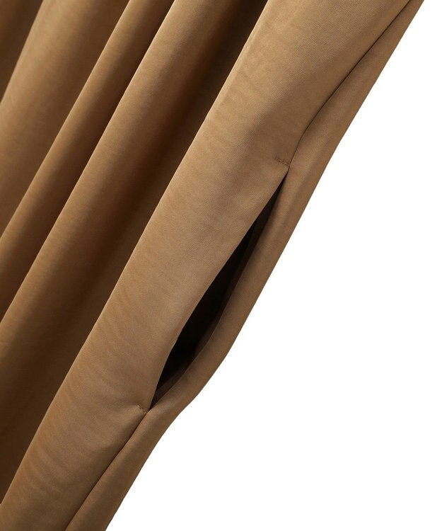 AMERICAN HOLIC タックサテンキャミワンピース Camel