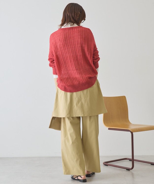 AMERICAN HOLIC 【2点セット】レイヤードパンツ Beige