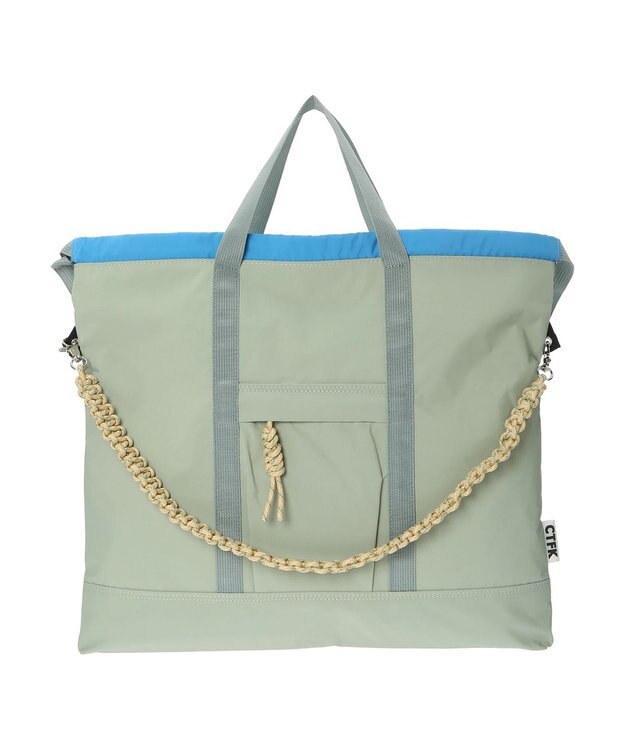 Green Parks ■ＣＯＮＴＲＯＬ　ＦＲＥＡＫ　ナイロン３ＷＡＹスクエアトート Olive