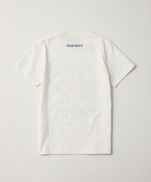 OP／FILA 【Ocean Pacific】カリフォルニアベアTシャツ ホワイト