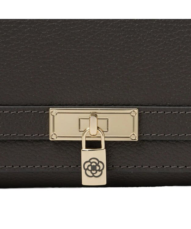 CLATHAS イヴェット 二つ折り財布 ダークグレー