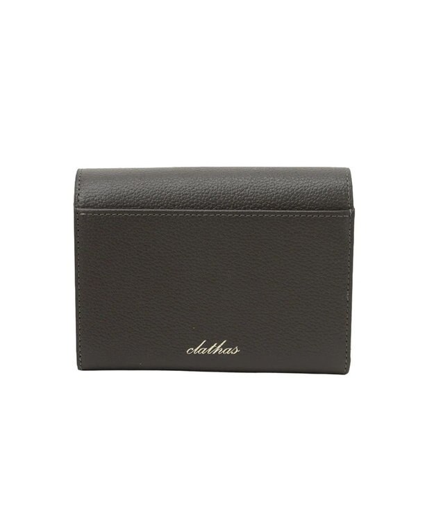 CLATHAS イヴェット 二つ折り財布 ダークグレー