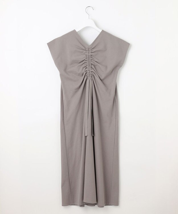 23区 S 【SLOW/一部店舗限定】コンパクトインレー ワンピース グレージュ