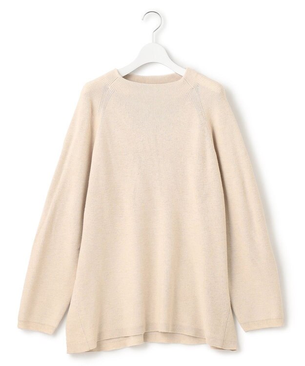 J.PRESS YORK STREET 【WOMEN】ANTI PILLING  ボトルネックニット ベージュ系