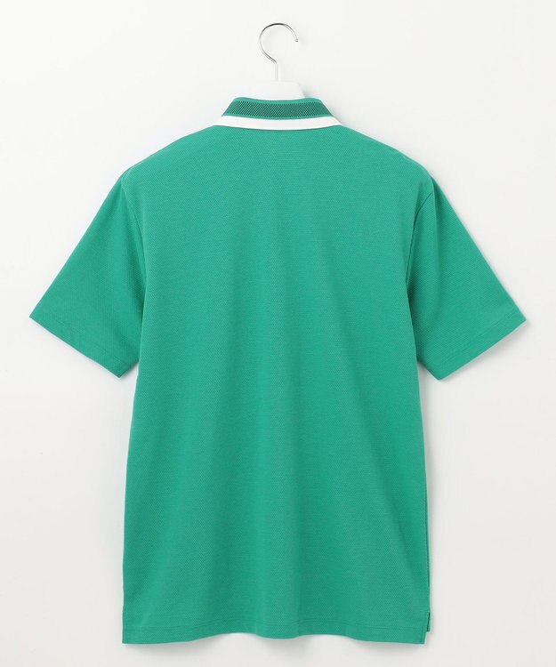 23区GOLF 【MEN】ライトハニカム 半袖ポロシャツ パイングリーン系