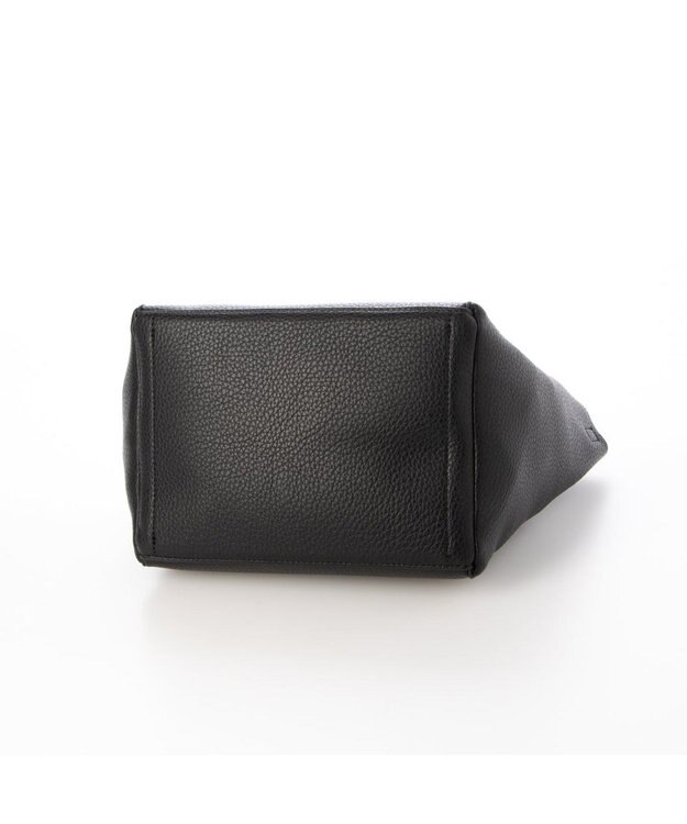 UNBILLION カシュカシュ cachecache / ベルトディテールフェイクレザートート ブラック