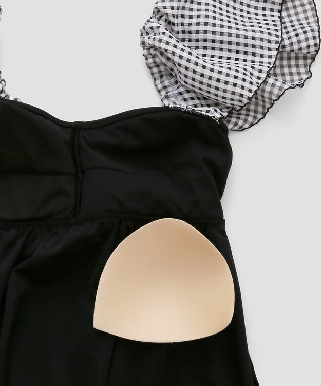 San-ai Resort（三愛水着楽園） Aラインワンピース水着　9M 　【San-ai Resort（サンアイリゾート）】 ブラック