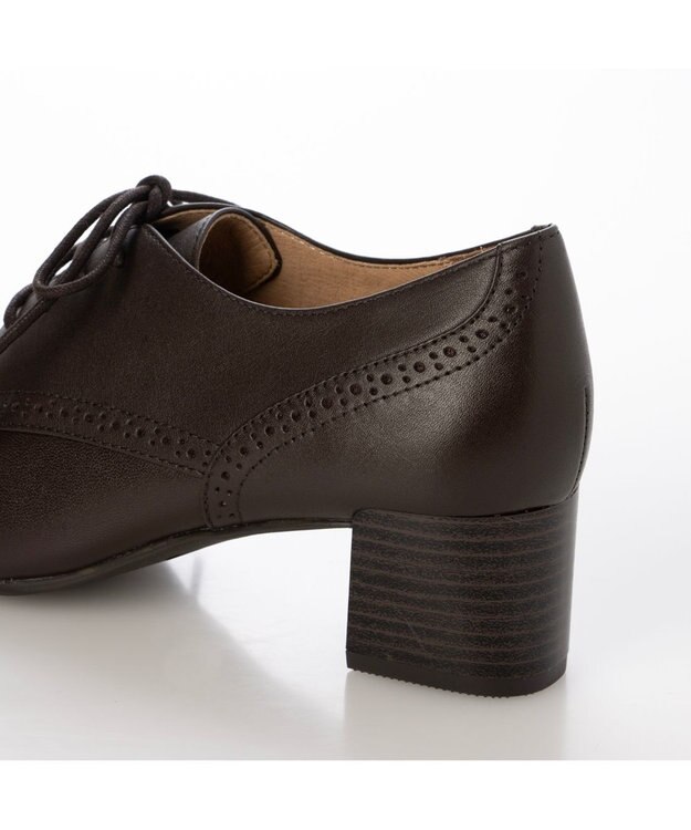 ing <ing>クラシカルレースアップシューズ ダークブラウン