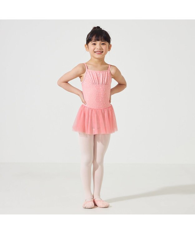 Chacott スカート付レオタード ピンク