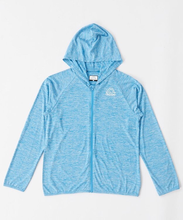 OP／FILA 【Kappa】ライトダンボールパーカー ブルー