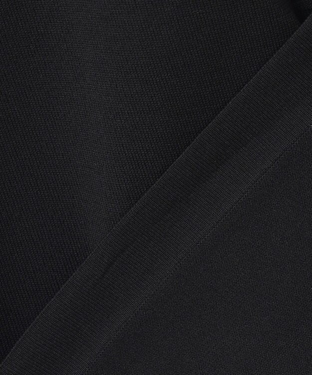 23区GOLF 【MEN】通気性抜群でムレにくい ニットポロシャツ ブラック系