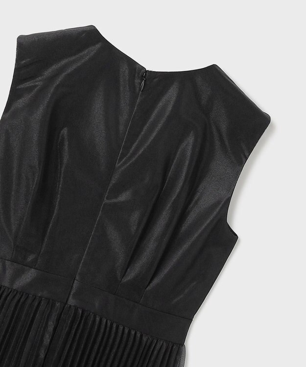 GRACE CONTINENTAL ブライトメッシュワンピース ブラック