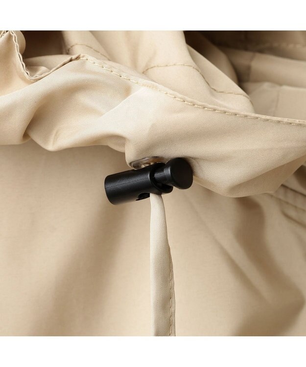 MOONBAT POLO RALPH LAUREN(ポロ ラルフローレン) 【C-zeroはっ水】レインコート ポンチョ 収納袋付き ポロベア ワンポイント 無地 ミリタリー風 ベージュ