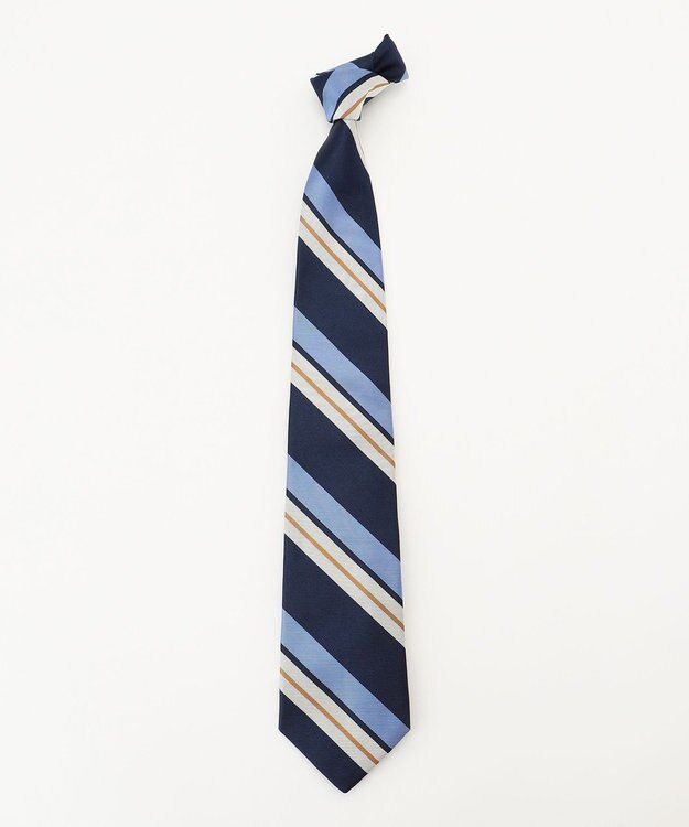 J.PRESS MEN 【JAPANESE TWILL&REPPE STRIPE COLLECTION】レジメンタルネクタイ ネイビー系1