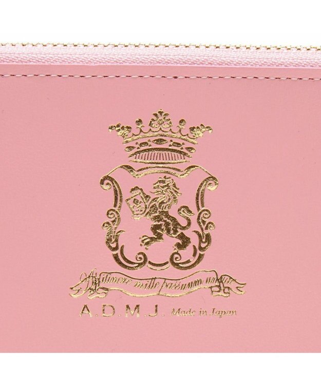 A.D.M.J. 【牛革】セブンティリリィ/オーガナイザーパース ローズ