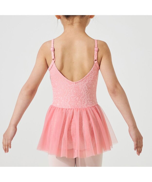 Chacott スカート付レオタード ピンク