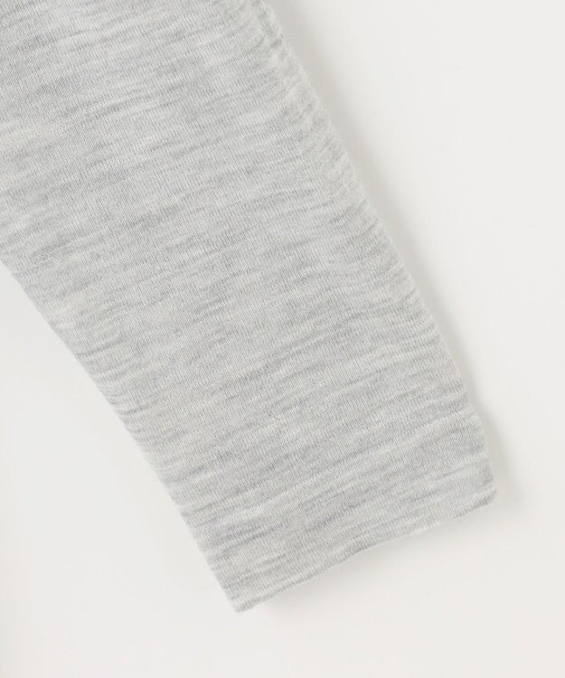 自由区 L 【洗える】CARIAGGI スーパーエクストラファインメリノ ニットカーディガン ライトグレー系