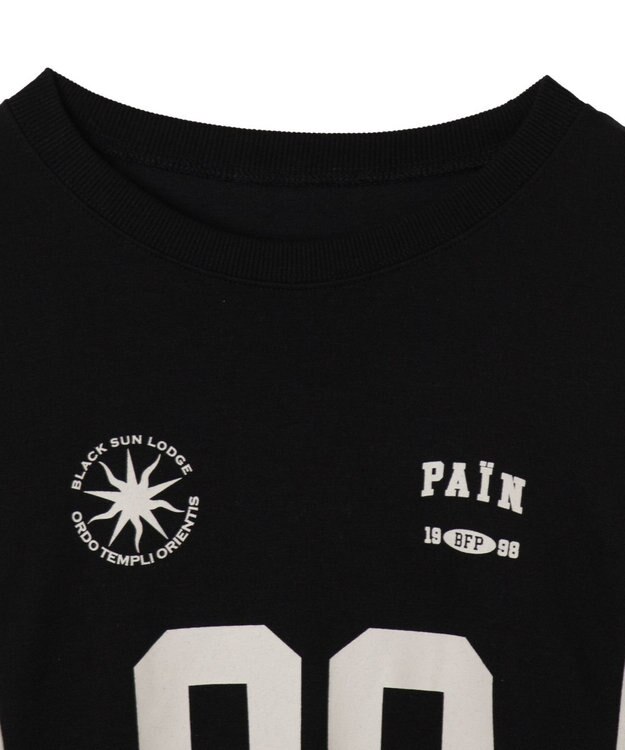 WEGO ナンバリングゲームプルオーバー ブラック