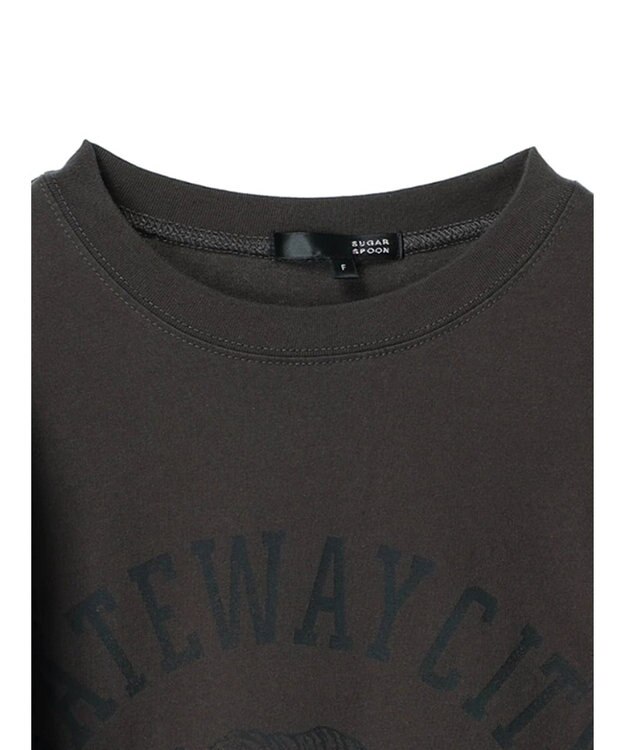 Green Parks ・ＳＵＧＡＲ　ＳＰＯＯＮ　ＴＩＧＥＲｐｔラッフルフレンチＴ Charcoal Gray