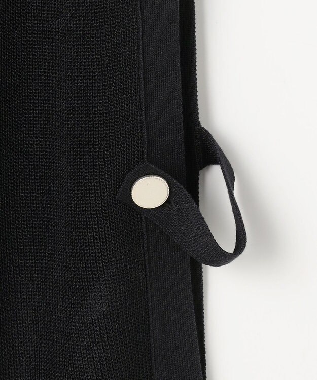 J.PRESS LADIES Vis/Pe スパーク ニット ベスト ネイビー系