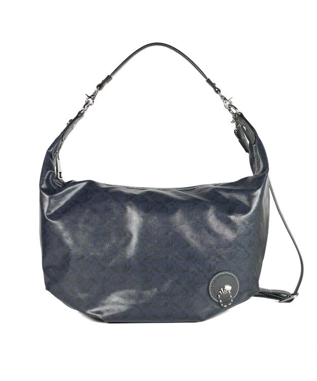 PELLE BORSA ショルダーバッグ Alive アライブ 4344 ネイビー