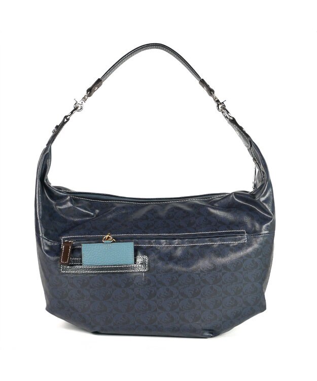 PELLE BORSA ショルダーバッグ Alive アライブ 4344 ネイビー