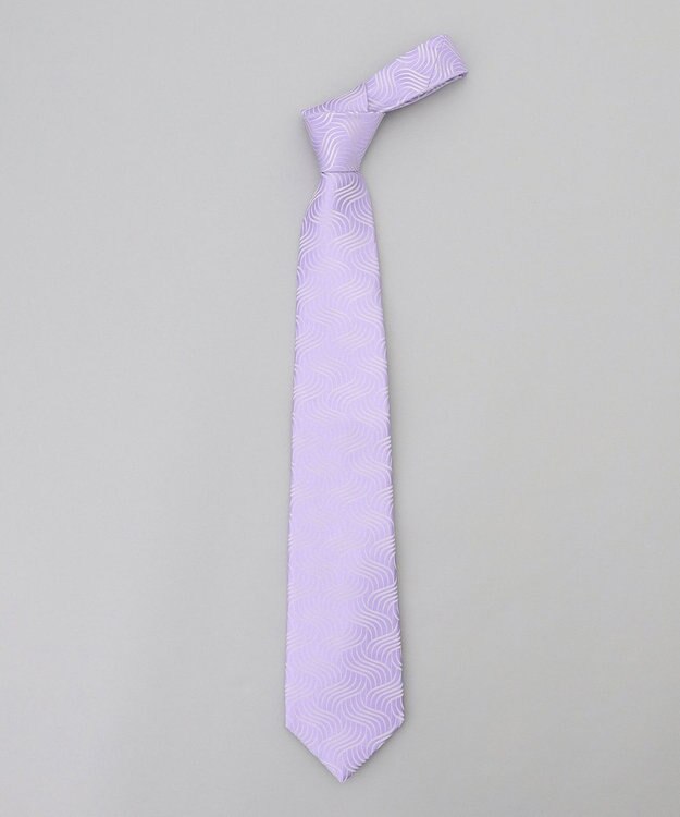GOTAIRIKU GOTAIRIKU別注【MANTERO/マンテロ】ネクタイ_ウェイブ柄 パープル系8