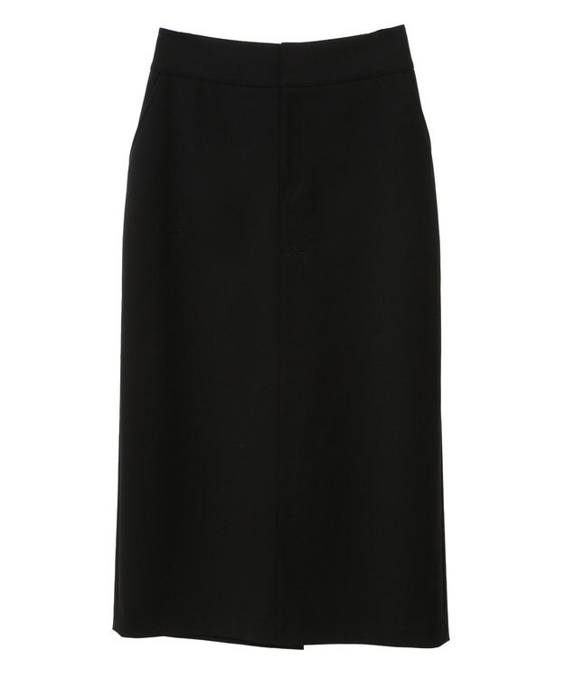 YECCA VECCA タイトロングスカート Gray Beige