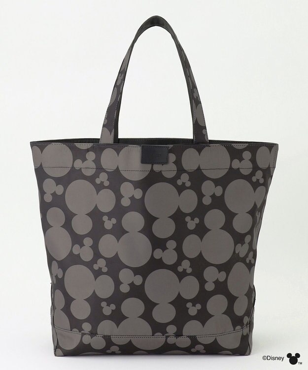 Y'SACCS 【Disney Collection】シルエットプリントトートバッグ　Lサイズ ダークグレー