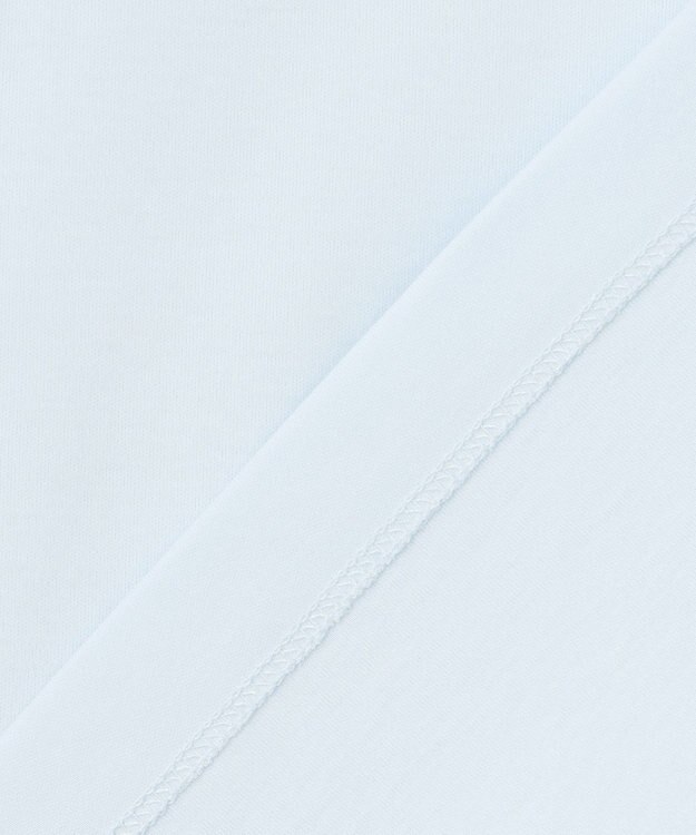 UNFILO 【VERY掲載】BEAUTY FORM-T cotton ロゴ ハーフスリーブ Tシャツ ライトブルー