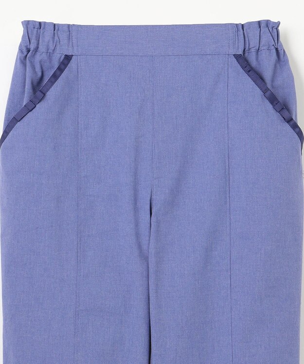 組曲 KIDS 【150-160㎝】シャーリング パンツ ブルー