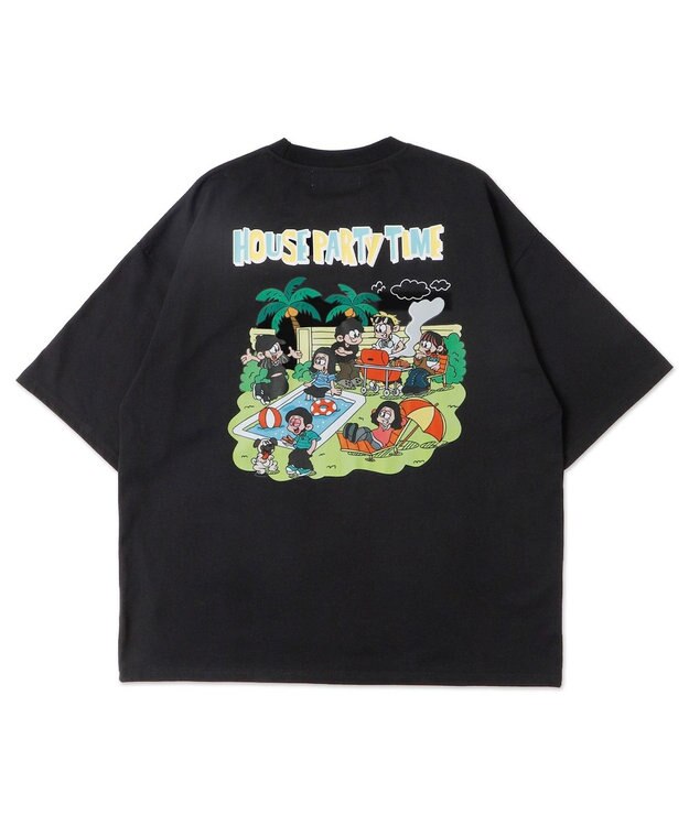 WEGO 【ユニセックス着用ITEM/MLサイズ展開】別注NEW　JACKグラフィックT（S） ブラックその他