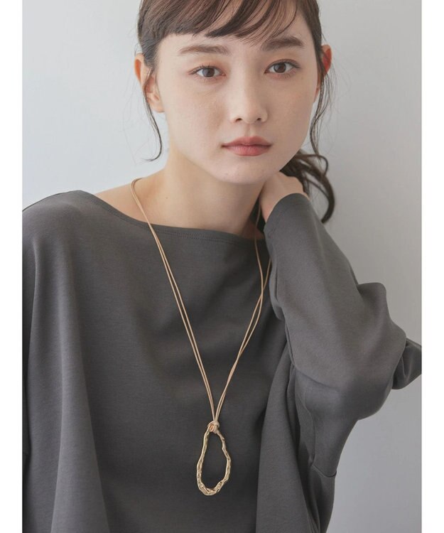 AMERICAN HOLIC 変形コードネックレス Gold