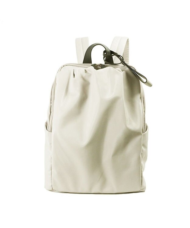 PELLE BORSA 13インチPCギャザーリュック Cheers チアーズ 4650 アイボリー