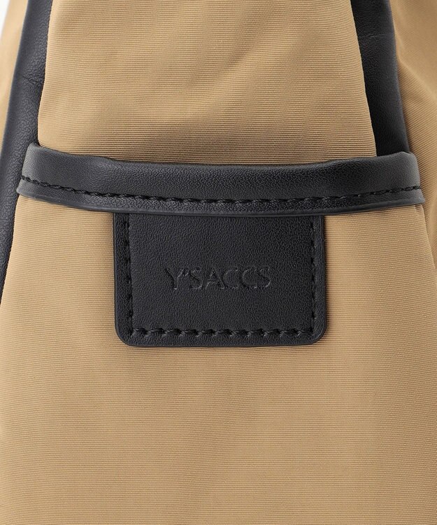 Y'SACCS 【ムック本掲載】タスランナイロンショルダーバッグ ベージュ【WEB限定カラー】