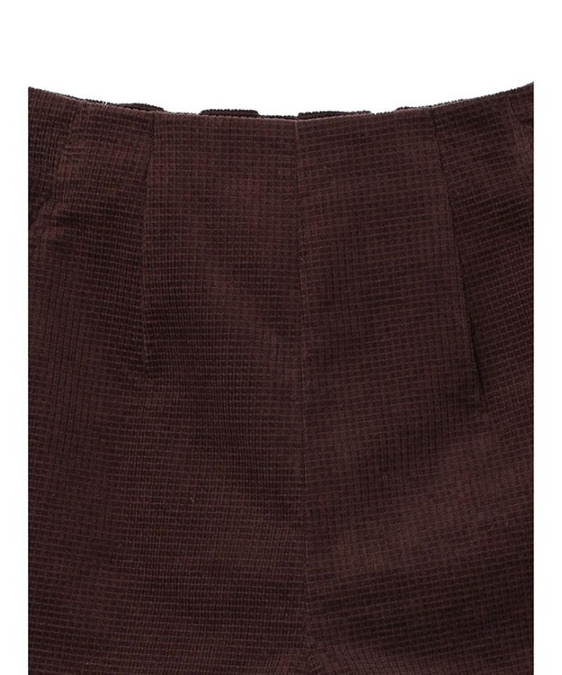 earth music&ecology ワッフルコーデュロイショートパンツ Brown