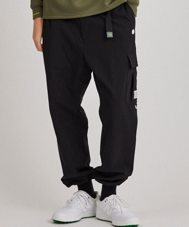 PW CIRCULUS 【MEN】裾２WAY ワイドパンツ ブラック系