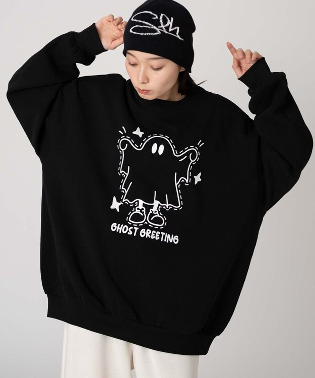 WEGO 【裏起毛/ユニセックス着用ITEM/SMLサイズ展開】アソートグラフィックプルオーバー（4） 柄49