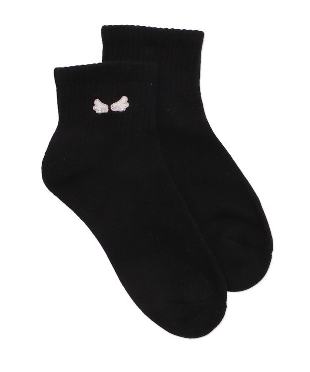 WEGO 刺繍アンクルパイルソックス 柄2